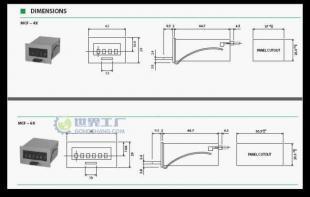 MCF-6X AC220V計數器 精準計數的工業之選